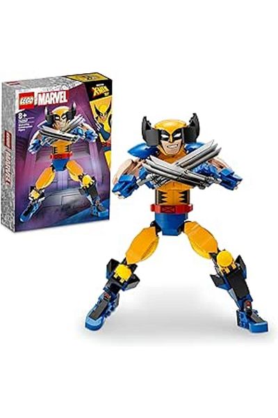 LEGO marvel Wolverine 76257 Production Figure - Toy Construction Set for Ages 7 and up (327 Pieces)