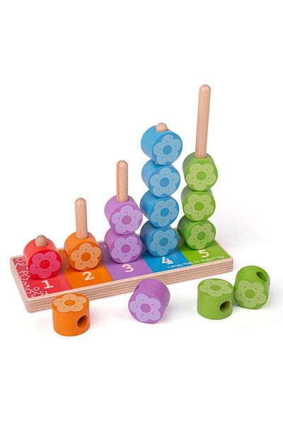 BIGJIGS Toys Numaratoarea Florilor