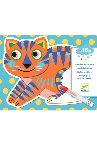 djeco Комплект за рисуване с вода, Animalo-ma