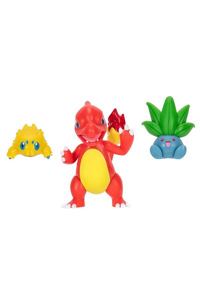 Pokemon - Set 3 Figurine De Actiune, Joltik, Oddish, Charmeleon W21