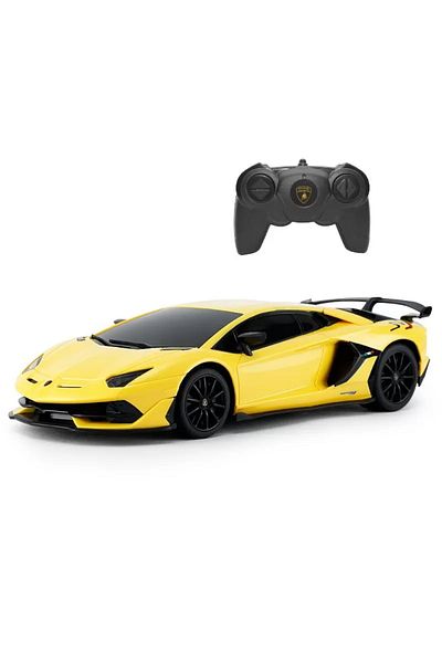 Rastar Yellow Lamborghini Remote Control Car 1 To 24 Scale
