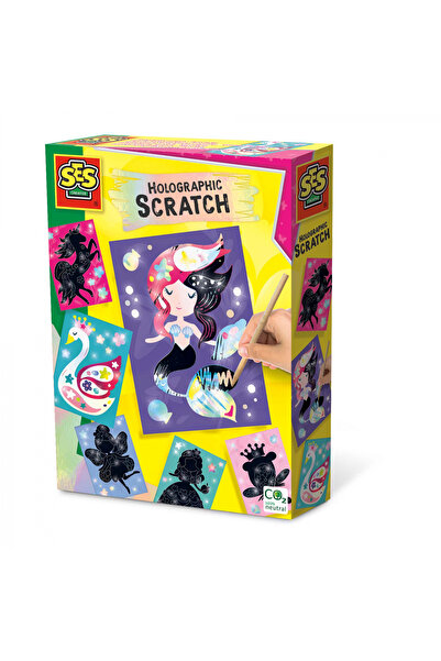 SES Creative Scrapbook Set For Children - Holographic Fairy Tale Boards