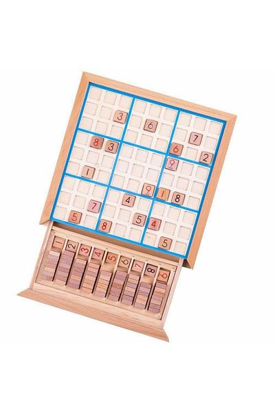 BIGJIGS Toys Joc Din Lemn - Sudoku