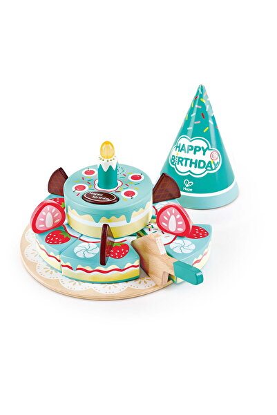 Hape Jucărie din lemn - Tort de ziua de naștere cu muzică