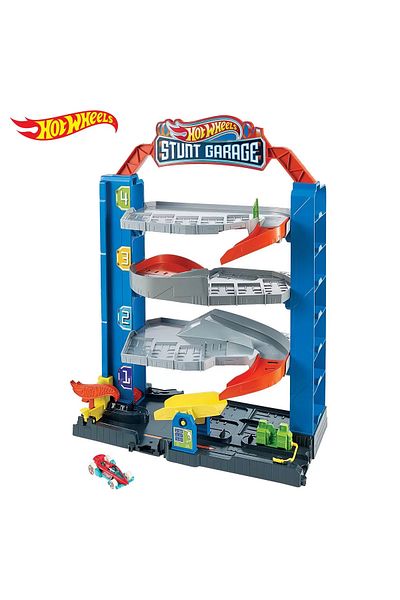 mattel Hot Wheels Stunt Garage