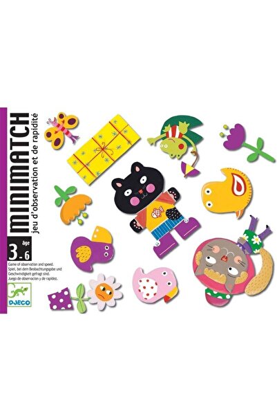 djeco Jocuri de cărți - Minimatch