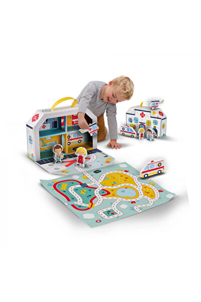 SES Creative Toy - Hospital Set With Suitcase And Mattress