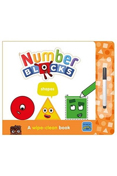 Numberblocks Write and Erase Book - Geometric Shapes