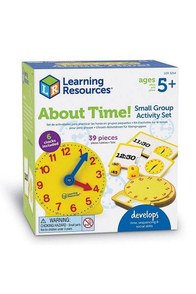 Learning Resources Set activitati - Totul despre timp
