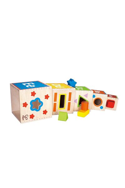 Hape Game Pyramid Bultakl Tower Game