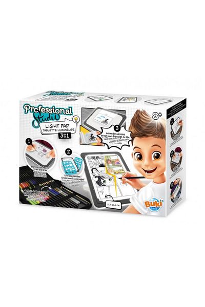 Buki France Professional Studio - 3 In 1 Lighted Tablet