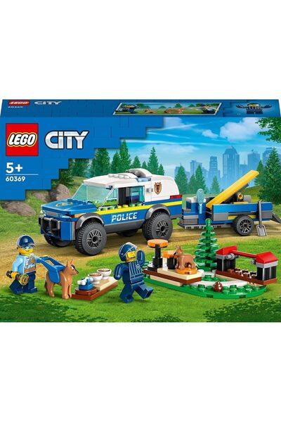 LEGO Výcvik policejních psů 60369-5 - Stavebnice pro děti od 12 let (197 dílků)