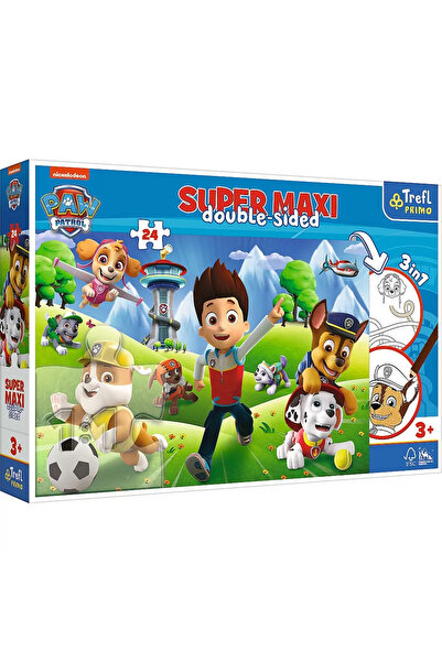 Trefl Puzzle Primo 24 Super Maxi Patrula Catelusilor Aventura Catelusilor