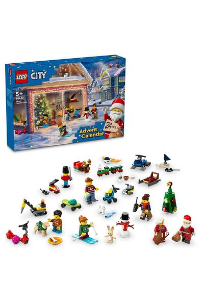 LEGO ® City 2024 New Year Calendar 60436 - Building Set For Ages 5 And Up (195 PIECES)