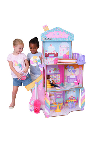 KIDKRAFT Căsuță de păpuși din lemn Candy Castle