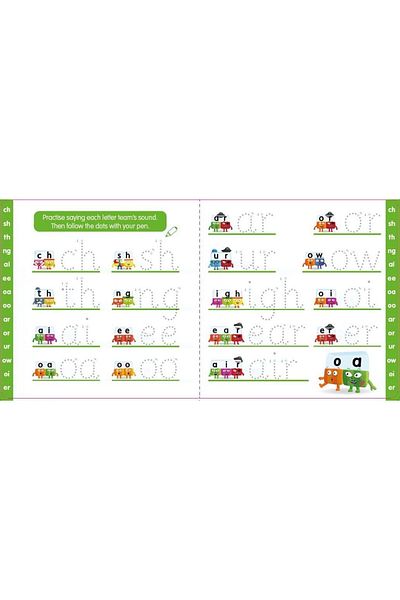 Alphablocks Write and Erase Book - Phonetics