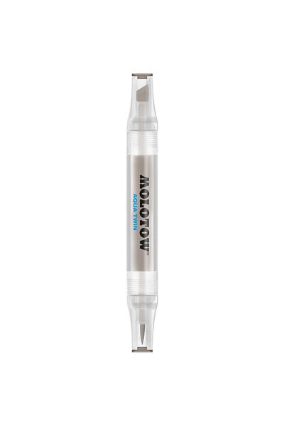Molotow Marker Cu Varf Dublu Aqua Twin 1mm/2-6mm Warm Grey 02