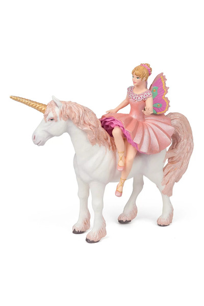 Papo Figurka baleríny s elfem a jednorožcem