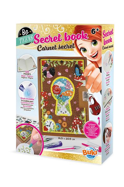 Buki France Secret Diary - Creative Set for Girls