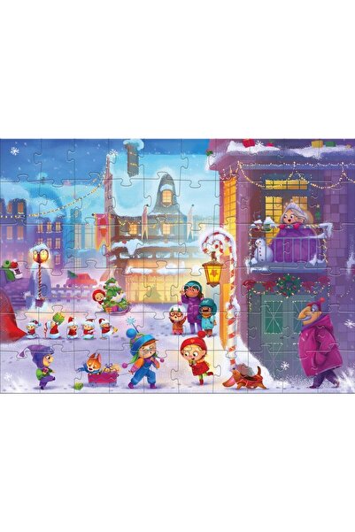 Dodo Puzzle - The City Prepared for Winter (60 PIECES)