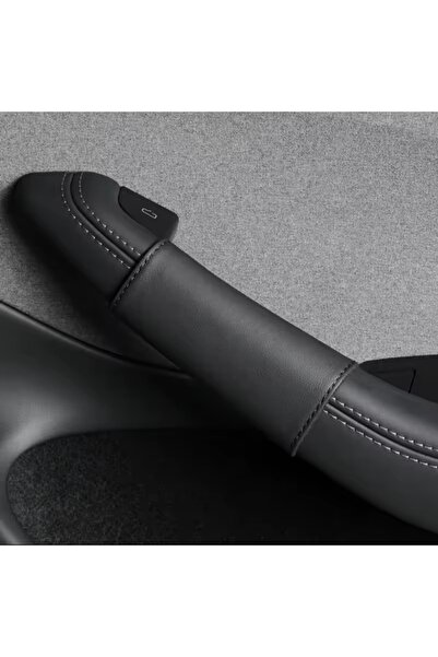 SS Oto Araba Kapı İç Kol Koruyucu Deri Kılıf Kapı Kolu Dekorasyon Ve Koruma (...