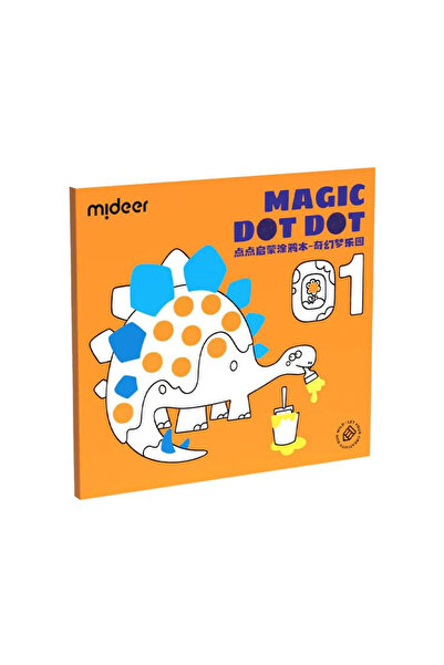 Mideer Carte De Colorat Pentru Activitati Do A Dot, Pentru Copii De 2 Ani, In...