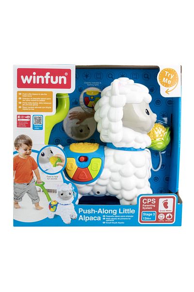 WINFUN Alpaca Push Toy For Babies,