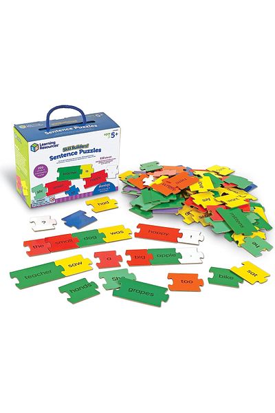 Learning Resources Set Activitati Educative - Puzzle Cu Propozitii (LB.ENGLEZA)