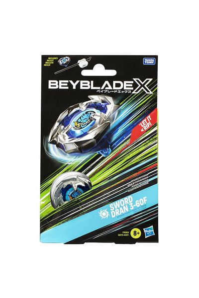 Hasbro Beyblade X Let It Rip Set Launcher And Sword Wheel Dran 3-60f