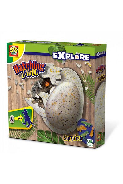 SES Creative Children's Toy Egg With Dinosaur That Hatches In Water