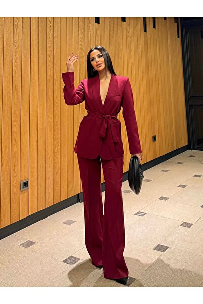 ZF BUTİK Öves kabát nadrág szett