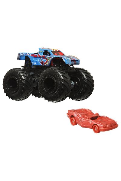 mattel Hot Wheels Monster Truck and Race Ace Metal Car