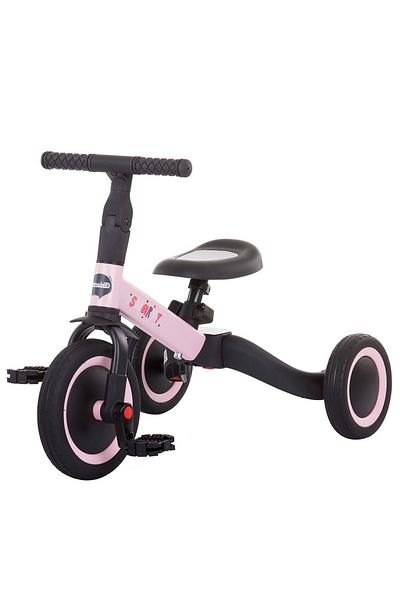 Chipolino Tricicleta Si Bicicleta Smarty 2 In 1 Light Pink