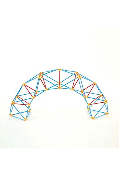 Hape Flexistix Bamboo Toy - Geodesic Dome (177 PIECES)