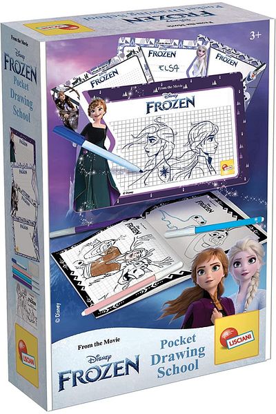 Lisciani Pocket Drawing Set - Frozen