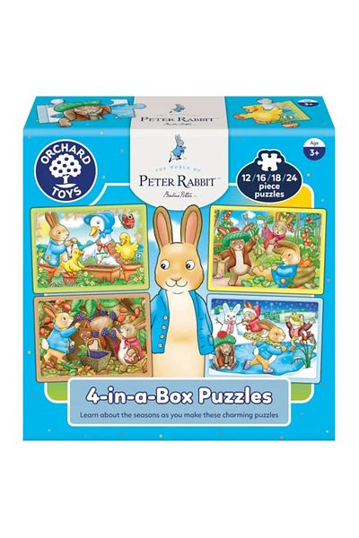 Orchard Toys Cutie Puzzle X 4 Peter Rabbit