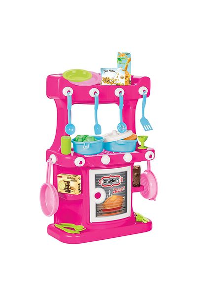 PİLSAN Kitchen Pilsan Hamarat Kitchen Set Pink