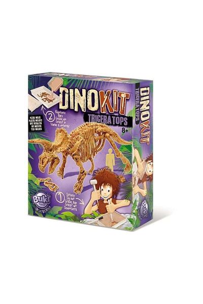 Buki France Paleontologie - Dino Kit - Triceratops