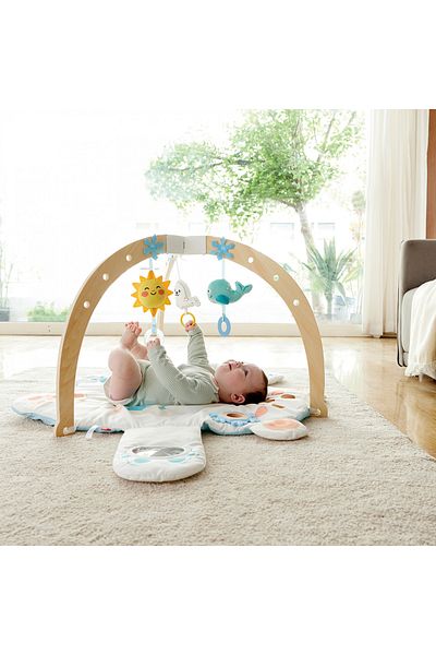 Hape Baby Mattress With Sensory Activities - Bear