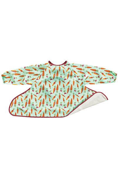 Tidy Tot Σαλιάρα με μακριά μανίκια - Ραπανάκι και καρότο