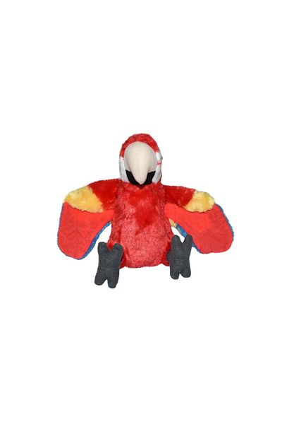Wild Republic Scarlet Macaw Parrot - Plush Toy 20 cm