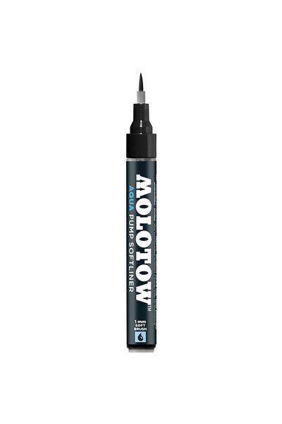 Molotow Pump Softliner Aqua, 1 Mm, Deep Black
