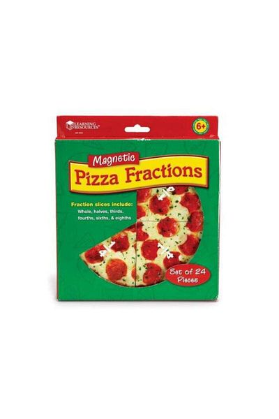 Learning Resources Magnetic Pizza Fractions