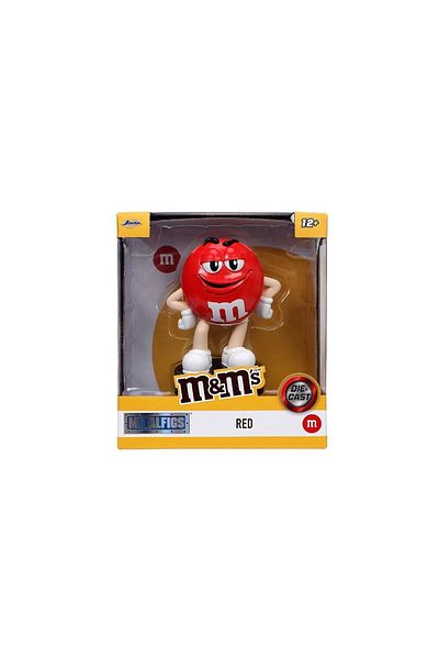 Simba Jada Red M&M Metal Figurine 10cm