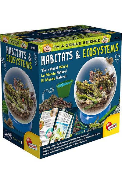 Lisciani The Little Genius' Experiments - Habitats and Ecosystems