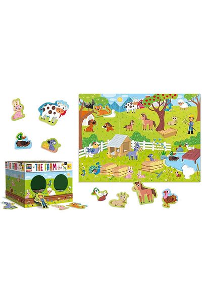 Lisciani Joc Tactil Montessori - Ferma