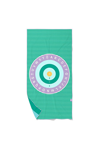 Quut Toys Prosop de plajă cu activități, 140 x 70 cm,