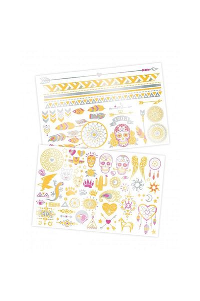 Buki France 75 Tattoos For Girls - Metallic