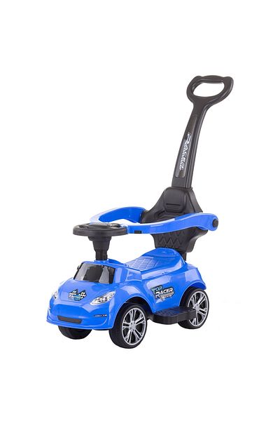 Chipolino Masinuta De Impins Turbo Blue Cu Maner