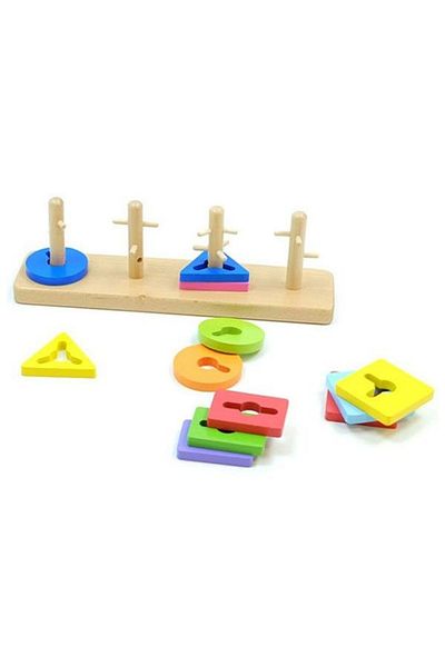 Viga Toys Joc De Sortare Educativ Cu Obstacole,